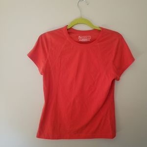 NEW TREK GEAR SALMON COLORED EXERCISE SHIRT